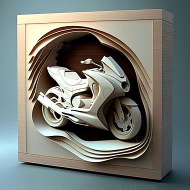 3D model BMW C evolution (STL)